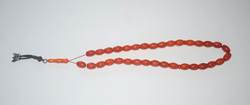 Natural red coral islamic - red,